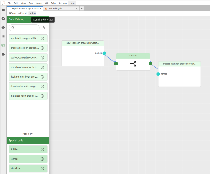Experimenter Manager