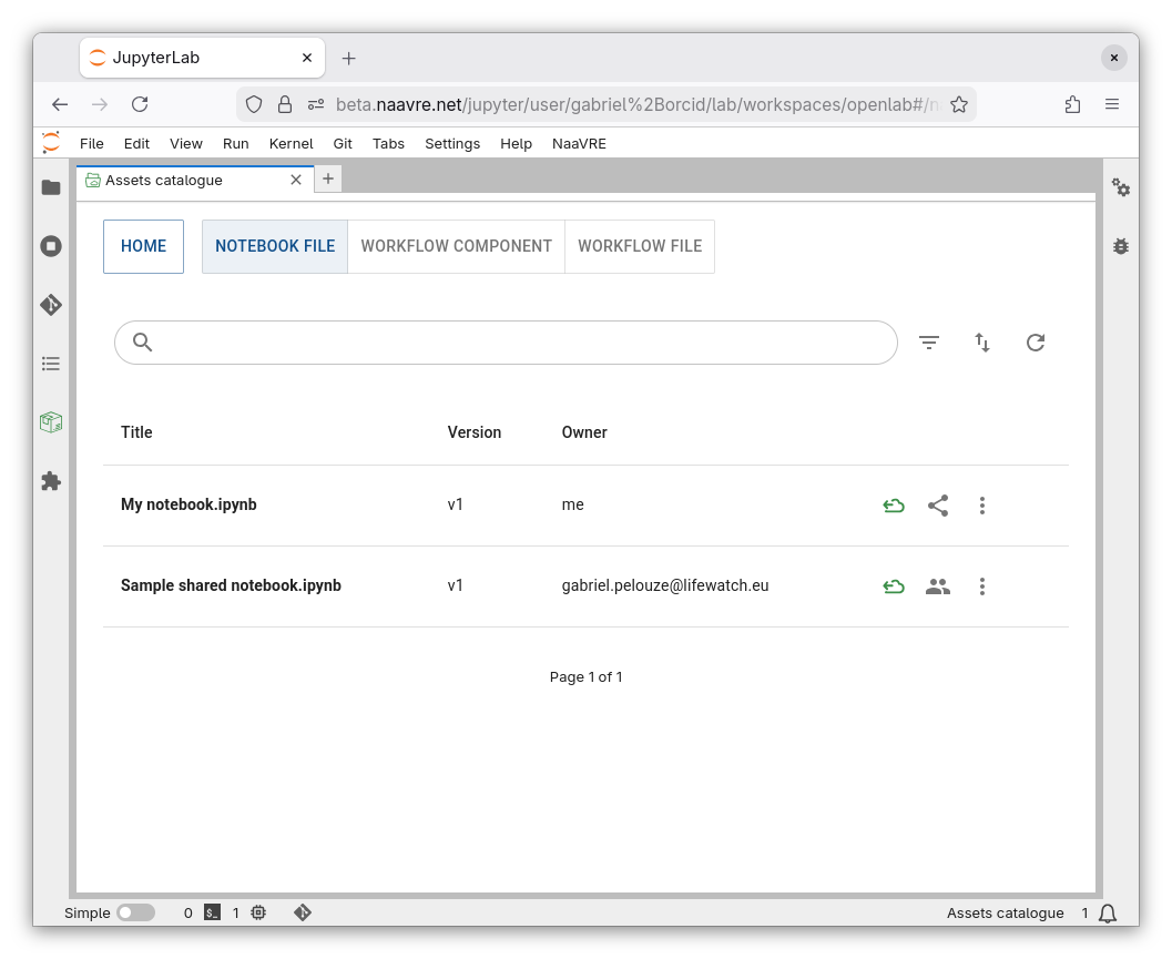Assets catalogue discover 2 screenshot
